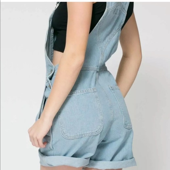 American Apparel 🇺🇸 jean overalls/ short-alls - Picture 6 of 16